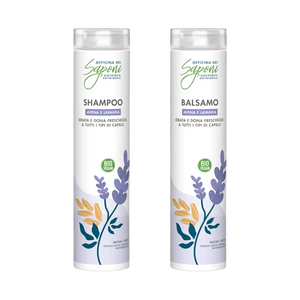 Kit Shampoo e Balsamo Avena e Lavanda