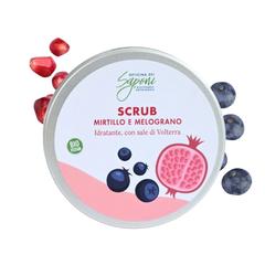 Scrub corpo biologico Mirtillo e Melograno