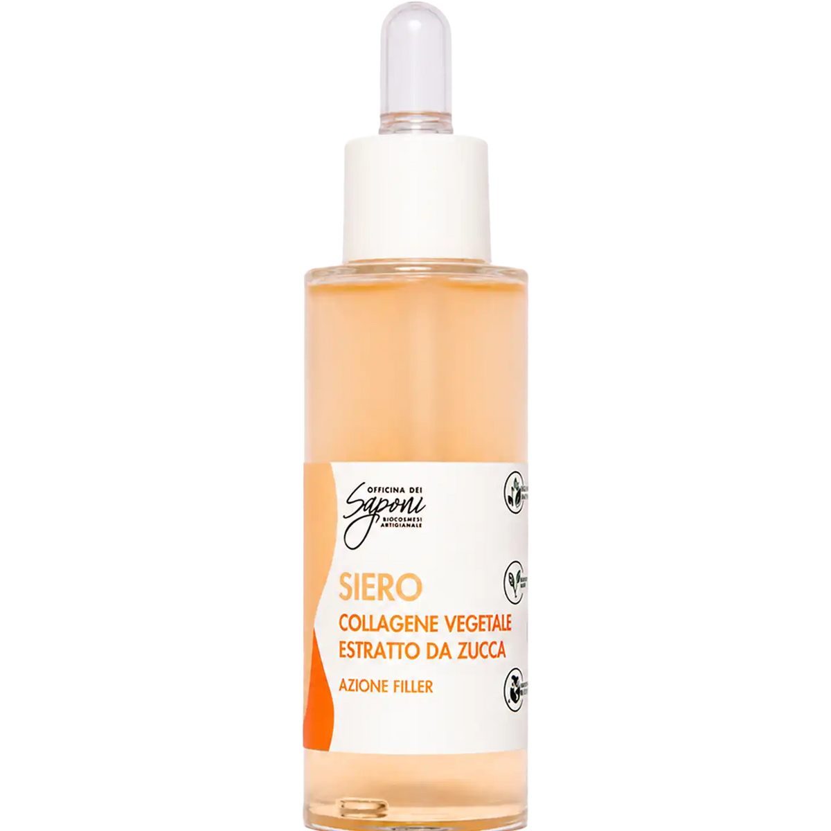 Siero Collagene Vegetale Estratto da Zucca - Azione Filler - ARANCIONE