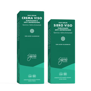 Kit Crema e Siero Viso Purificante e Anti-Imperfezioni