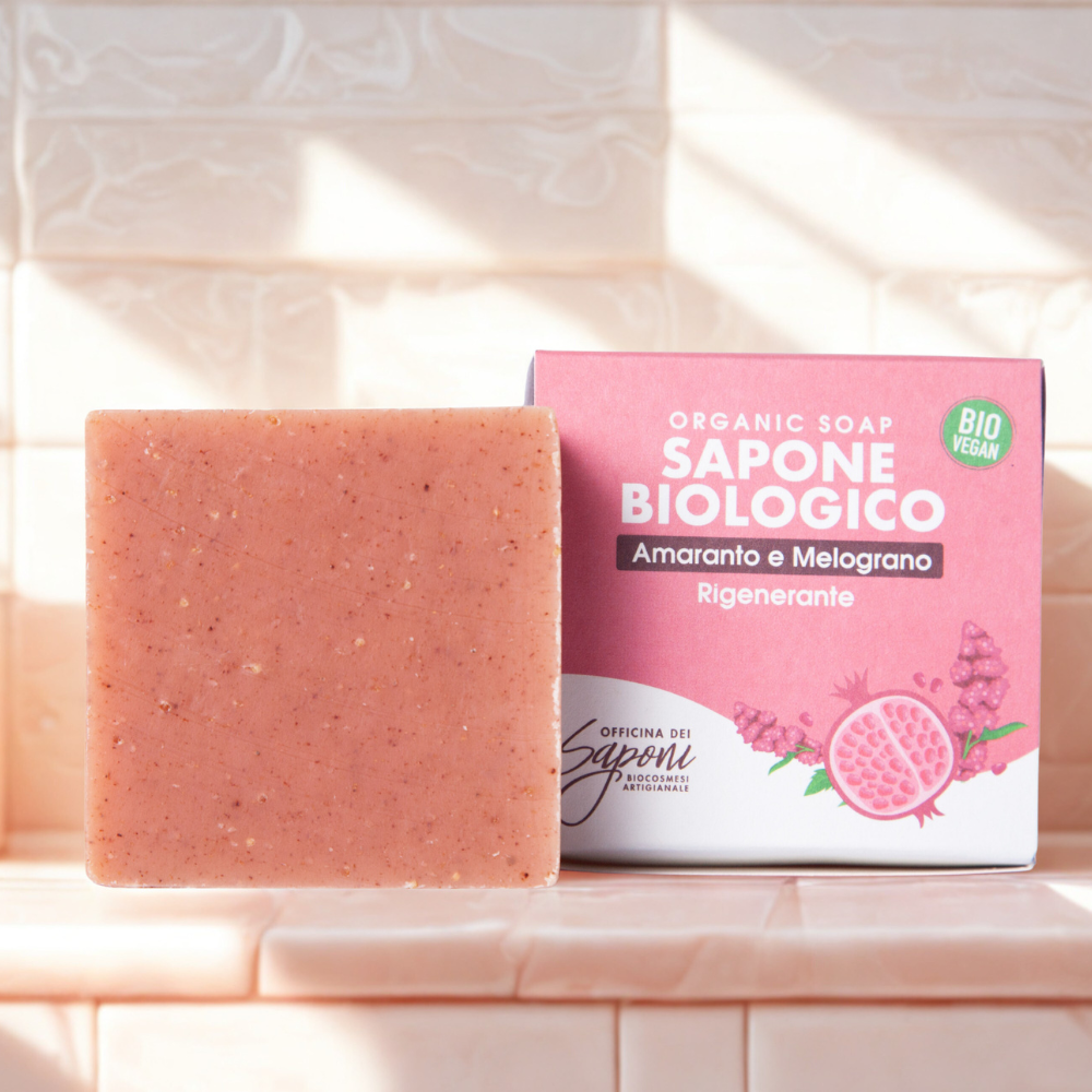 Sapone Biologico Amaranto e Melograno