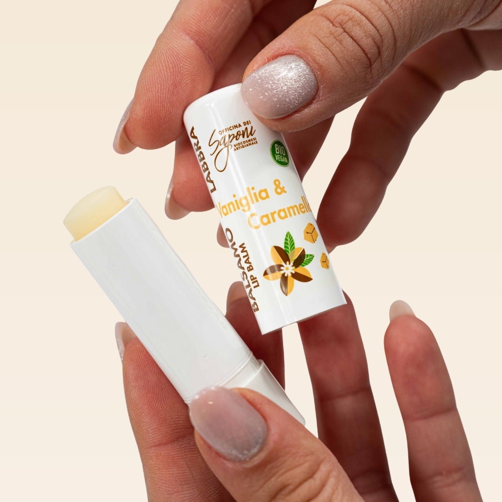 Balsamo Labbra Vaniglia e Caramello