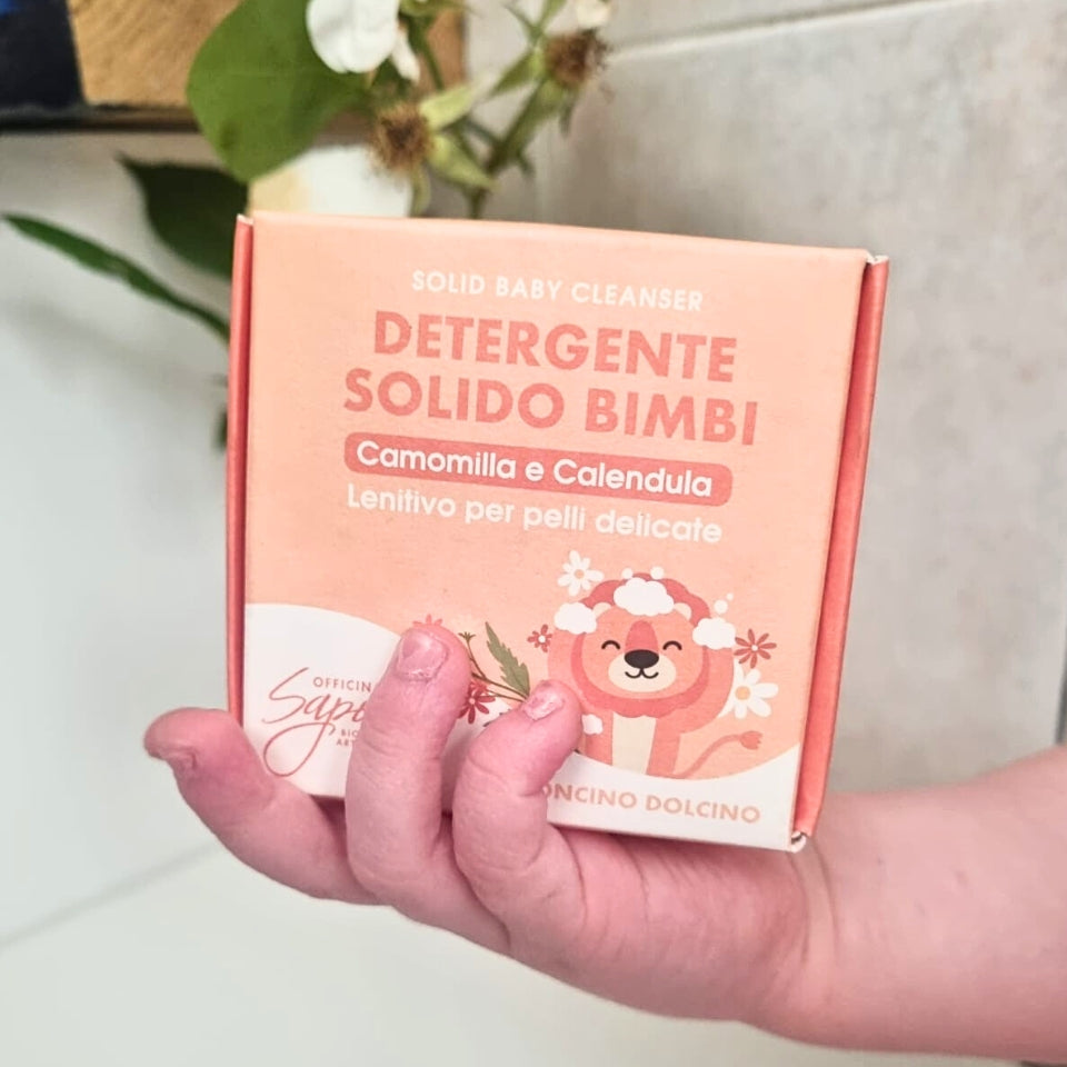 Detergente Solido Bimbi Camomilla e Calendula
