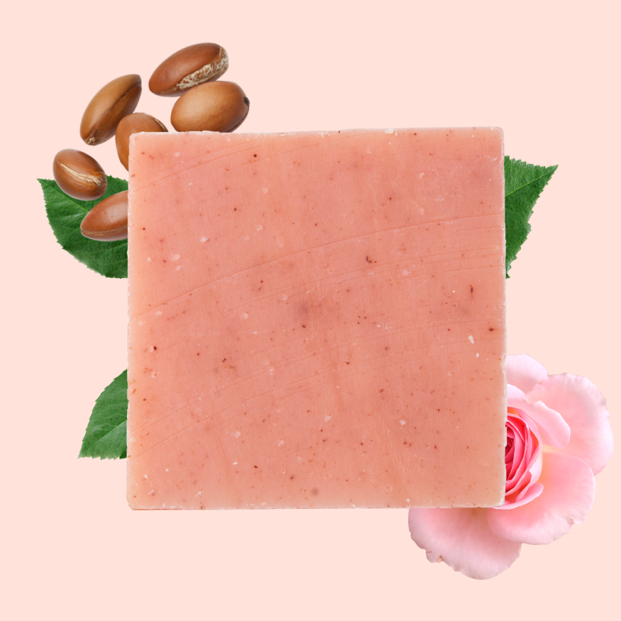 Sapone Biologico Argan e Rosa