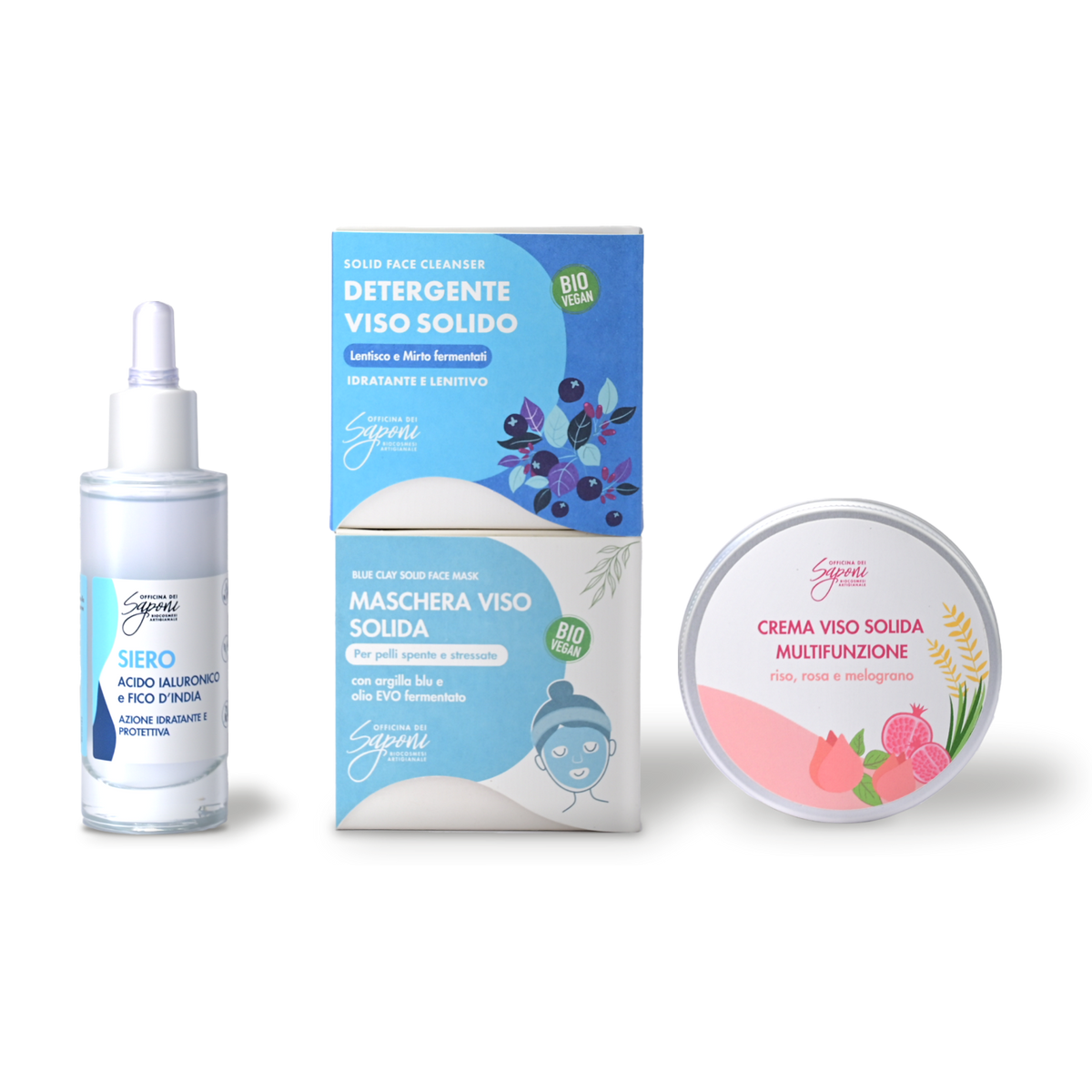 Routine Viso per Pelle Secca e Sensibile