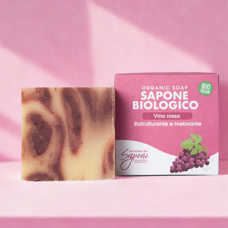 Sapone Biologico Vino Rosso