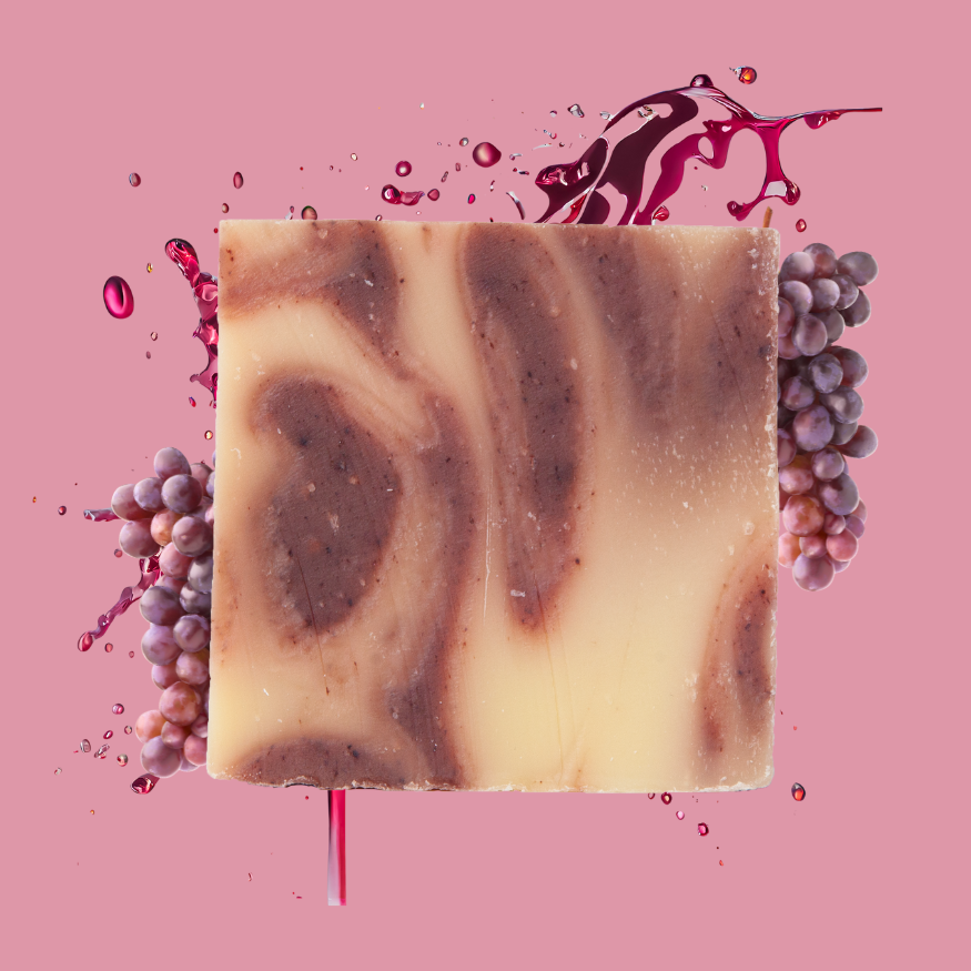 Sapone Biologico Vino Rosso