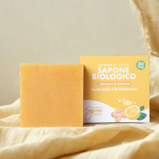 Sapone Biologico Zenzero e Limone