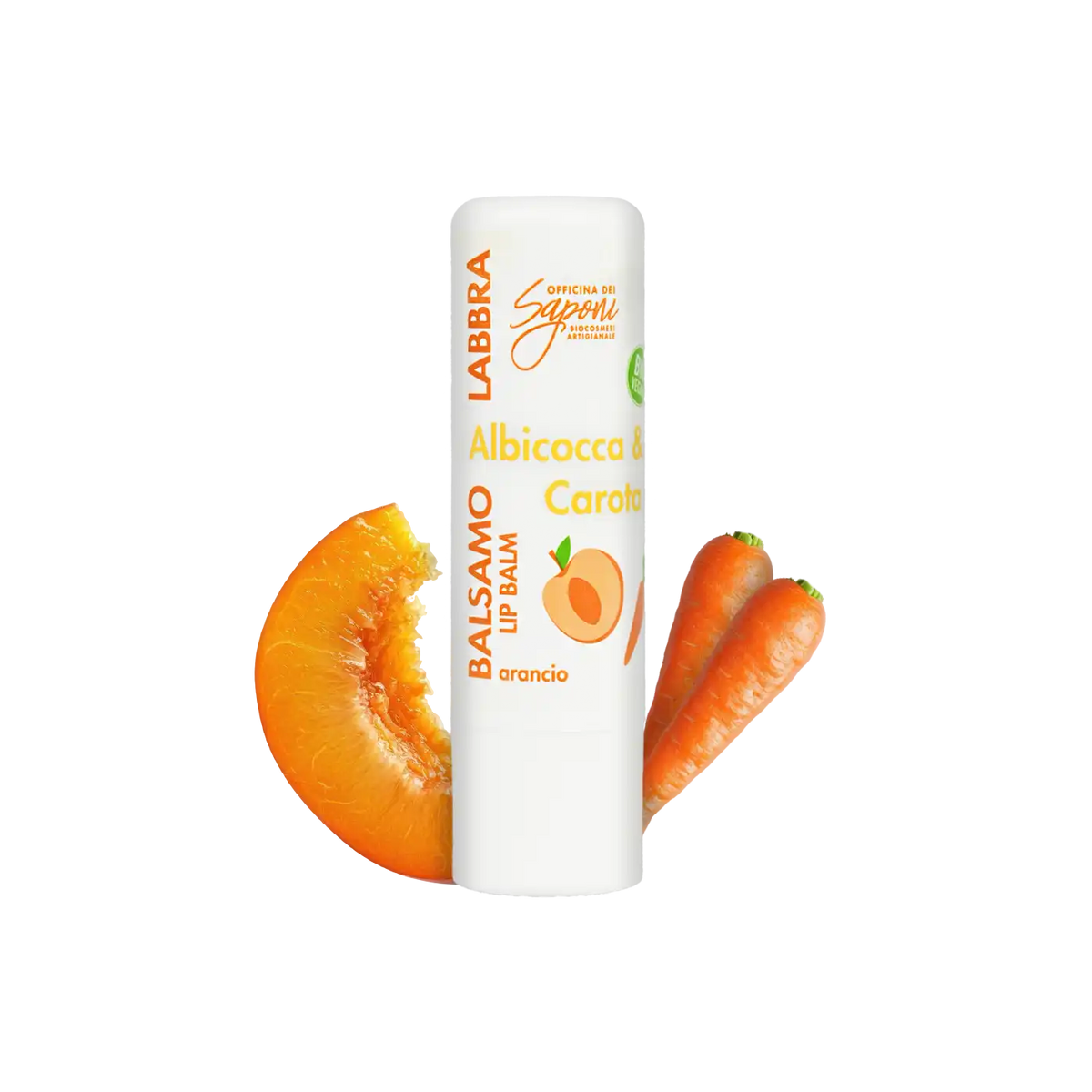 Balsamo Labbra Albicocca e Carota
