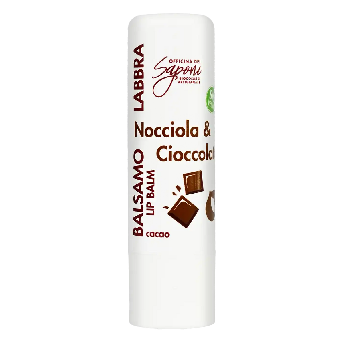 Balsamo Labbra Nocciola e Cioccolato