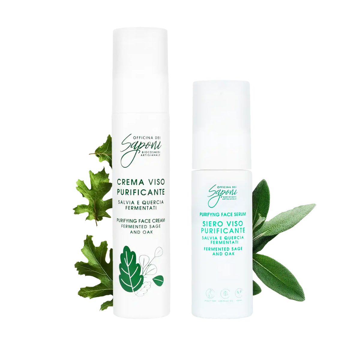 Kit Crema e Siero Viso Purificante e Anti-Imperfezioni