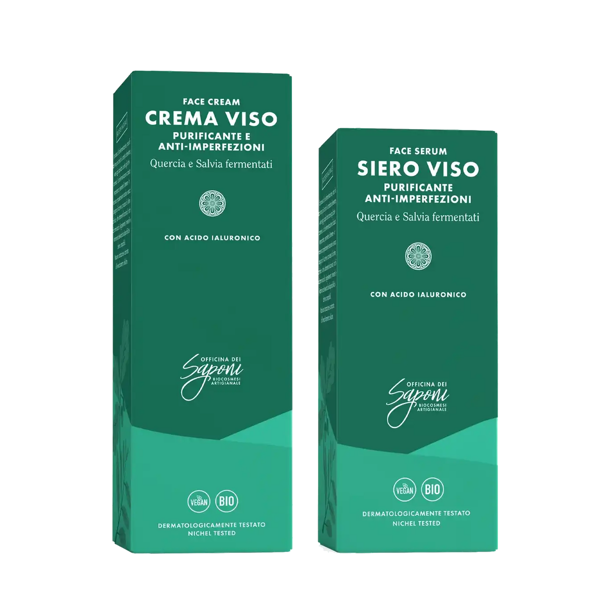 Kit Crema e Siero Viso Purificante e Anti-Imperfezioni