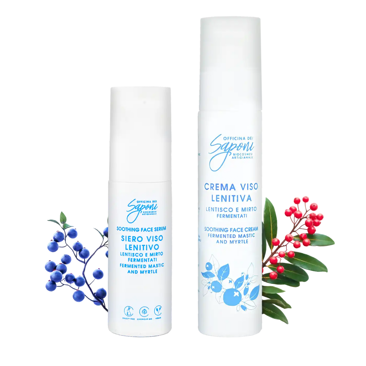Kit Crema e Siero Viso Idratante e Lenitivo