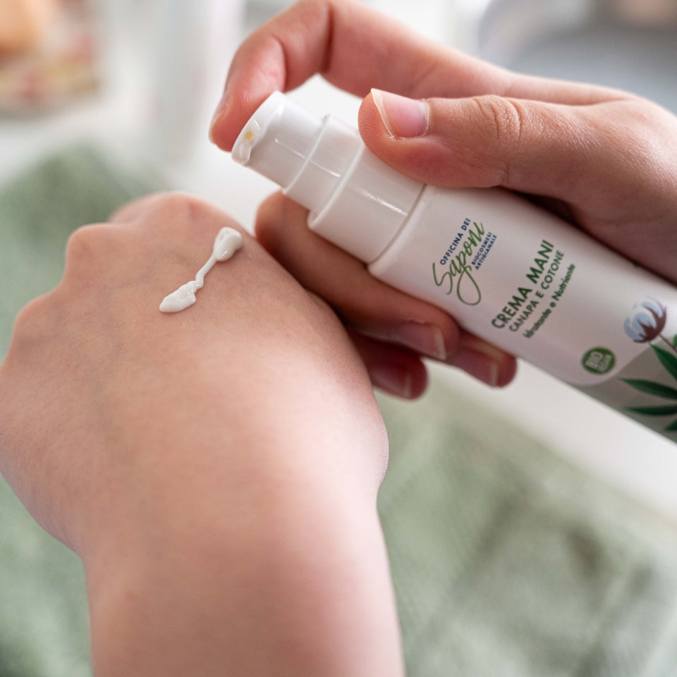 Crema Mani Canapa e Cotone