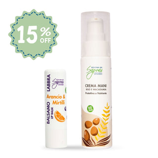 Bundle 15% - Crema Mani + Balsamo Labbra