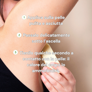 Deodorante solido Tè Verde e Limone