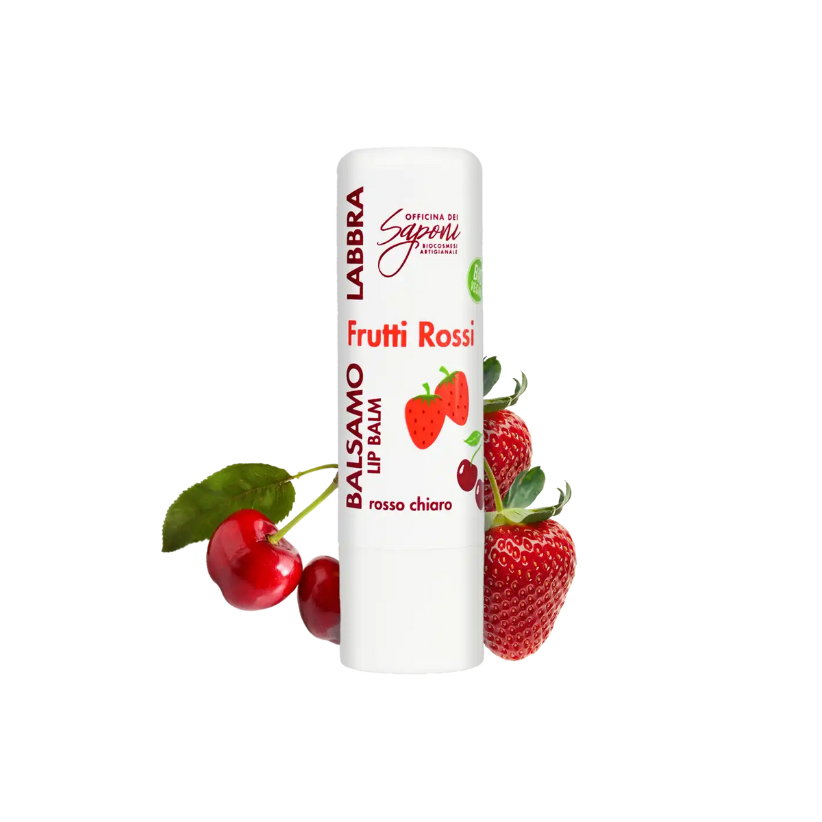 Balsamo Labbra Frutti Rossi