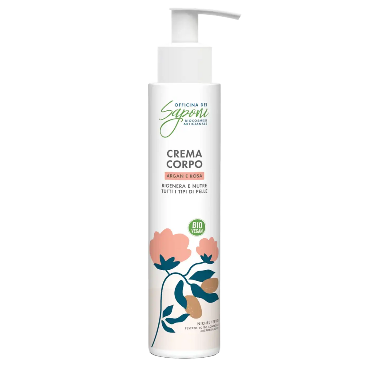 Crema Corpo Argan e Rosa