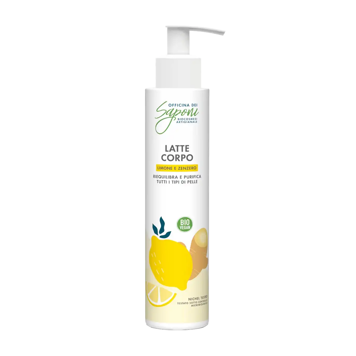 Latte Corpo Zenzero e Limone