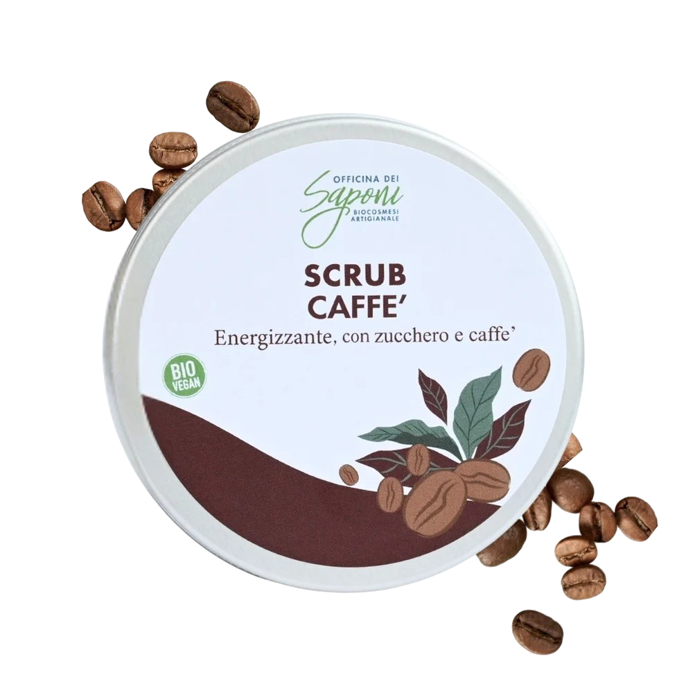 Scrub corpo biologico al Caffe' e zucchero