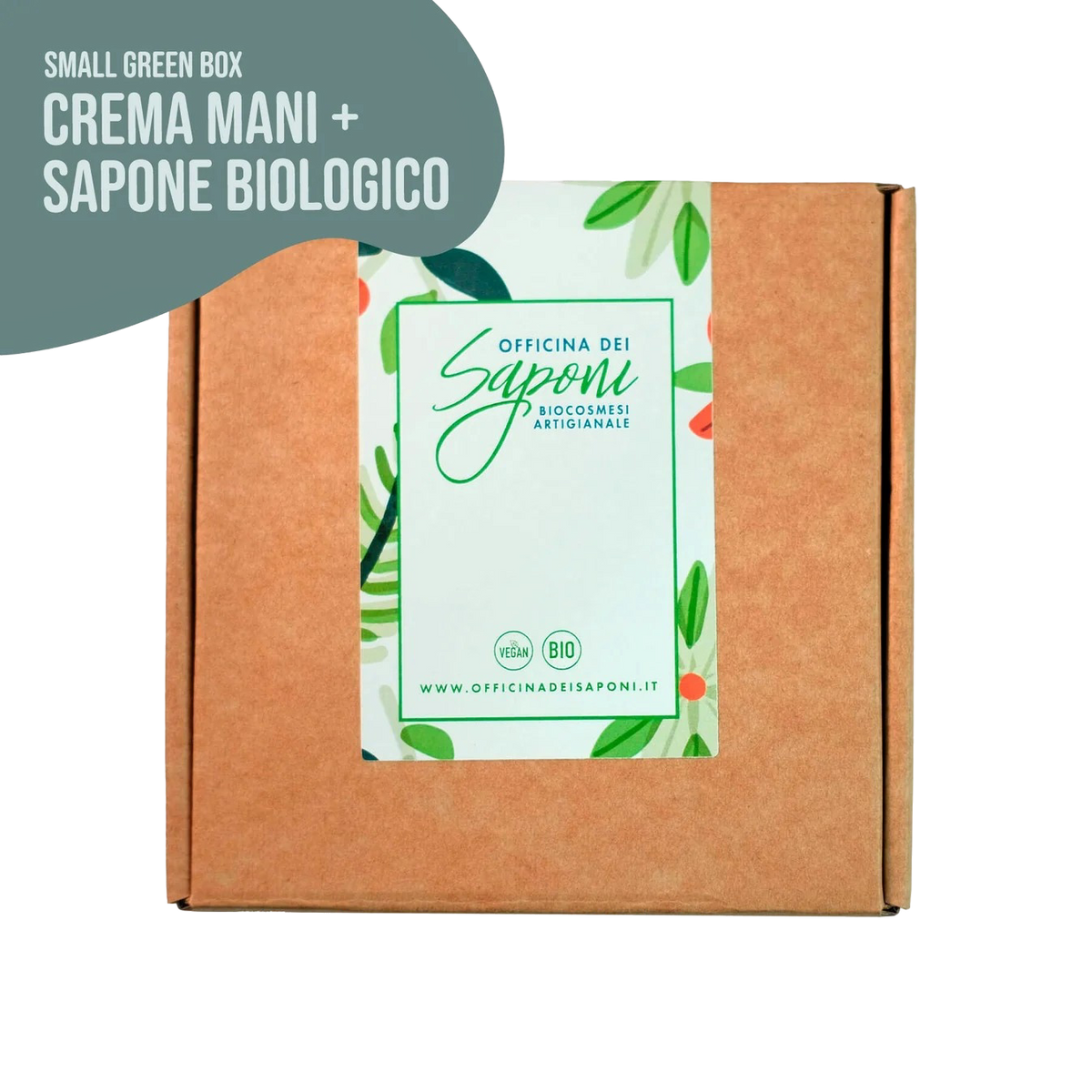 Green Box: Crema mani + Sapone Biologico