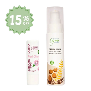 Bundle 15% - Crema Mani + Balsamo Labbra