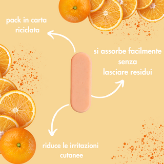 Deodorante solido Arancio dolce e Pompelmo