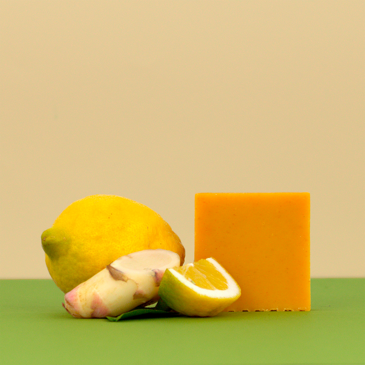 Sapone Biologico Zenzero e Limone