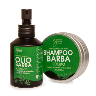 Bundle Cura della Barba - Shampoo + Olio