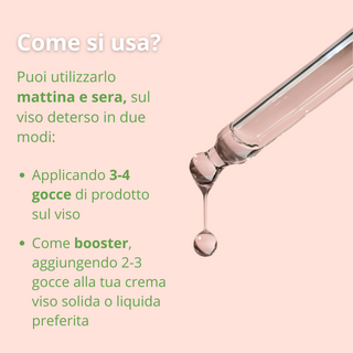 Siero Retinolo Vegetale e Flavonoidi dell'Uva - Azione Anti-età Total Face - ROSA