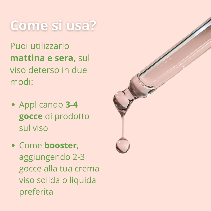 Siero Retinolo Vegetale e Flavonoidi dell'Uva - Azione Anti-età Total Face - ROSA