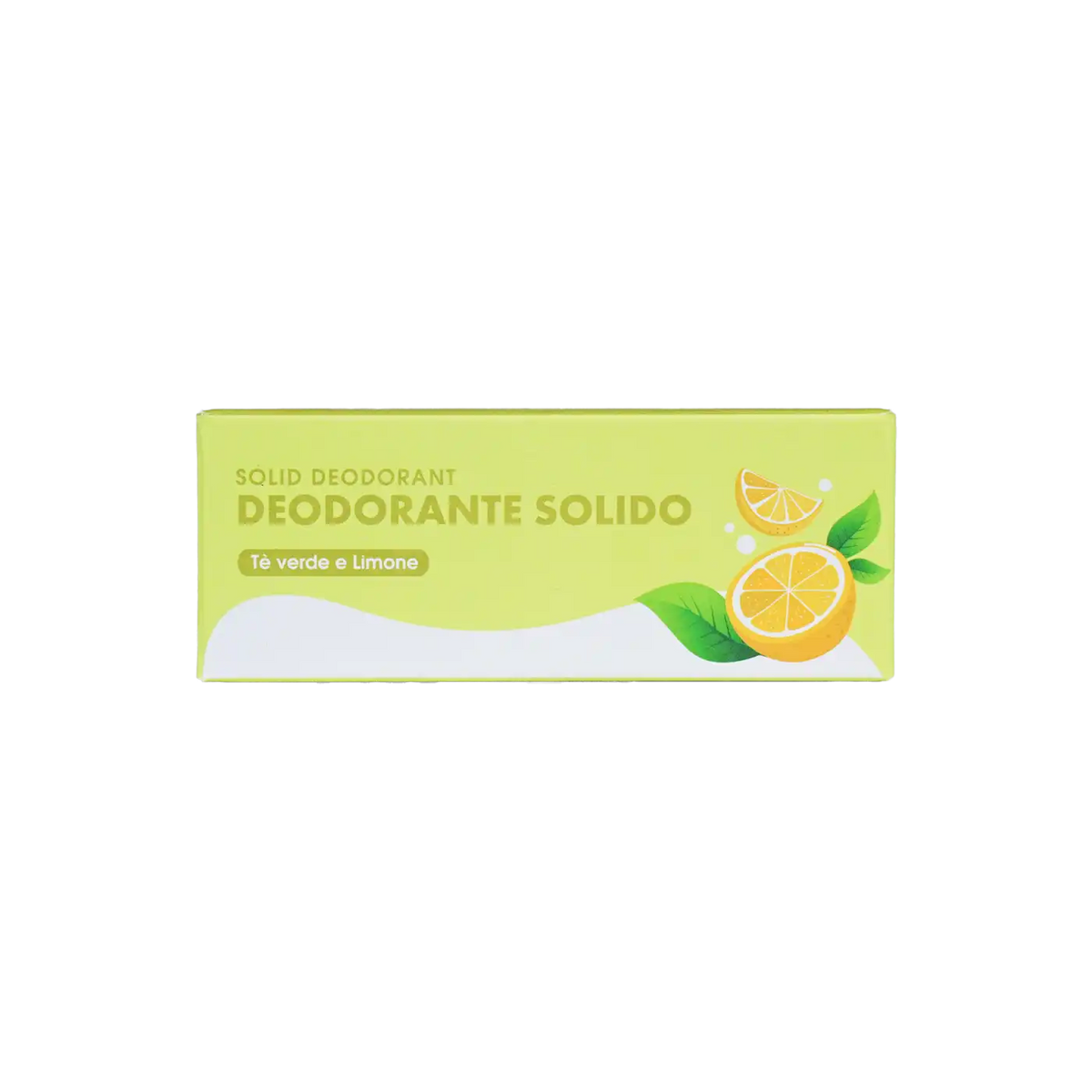 Deodorante solido Tè Verde e Limone