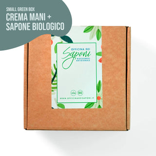 Small Green Box: Crema mani + Sapone Biologico